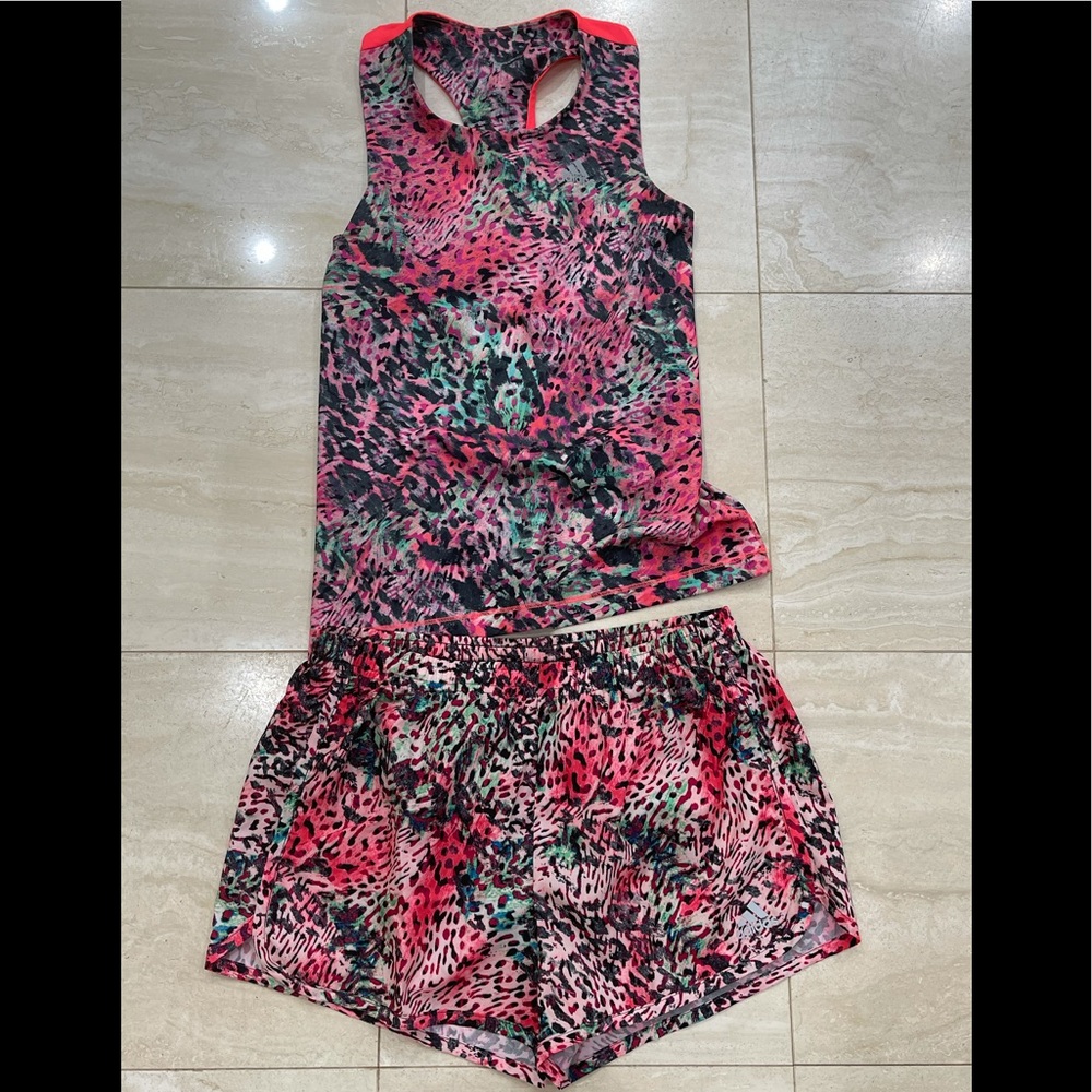 Adidas short/top set